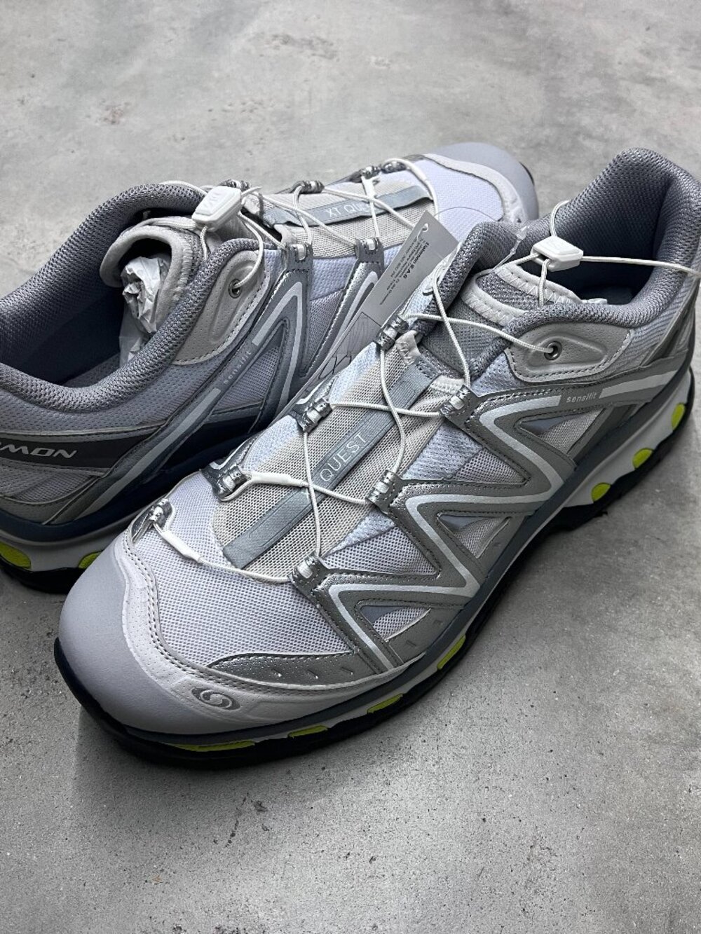 Salomon XT-Quest Lunar Rock Silver Men's Size 12 4914750 - New